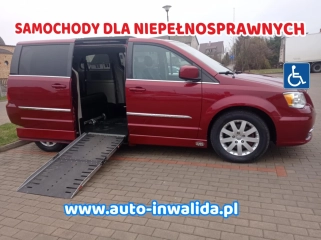 Chrysler Town Country 3.6 do przewozu osoby niepełnosprawnej na wózku lub kierowcy niepełnosprawnego