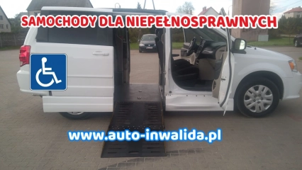 Dodge Grand Caravan 3.6 przystosowany do przewozu osoby niepełnosprawnej na wózku