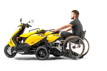 Piaggio Zip Skuter dla osób na wózku inwalidzkim