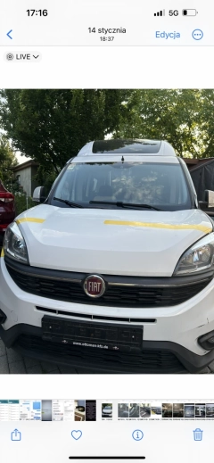 Fiat Doblo z rampą dla niepełnosprawnych