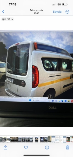 Fiat Doblo z rampą dla niepełnosprawnych