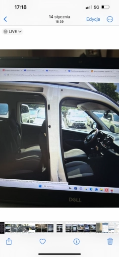 Fiat Doblo z rampą dla niepełnosprawnych