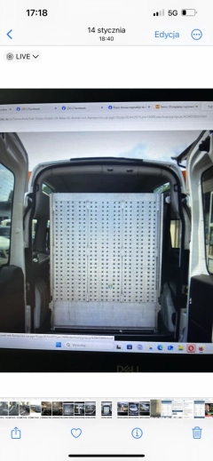 Fiat Doblo z rampą dla niepełnosprawnych