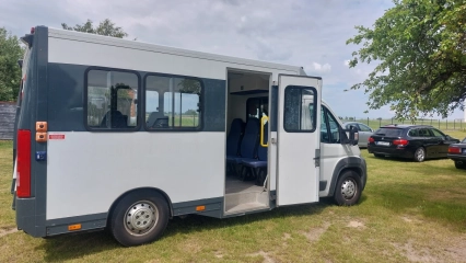 Fiat Ducato 8 osób, niski przebieg, 1 właściciel